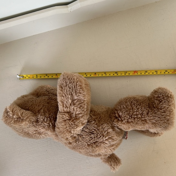 NOT FOR SALE. Rare vintage 1985 Kinder Gund teddy with interior rattle - Picture 9 of 11